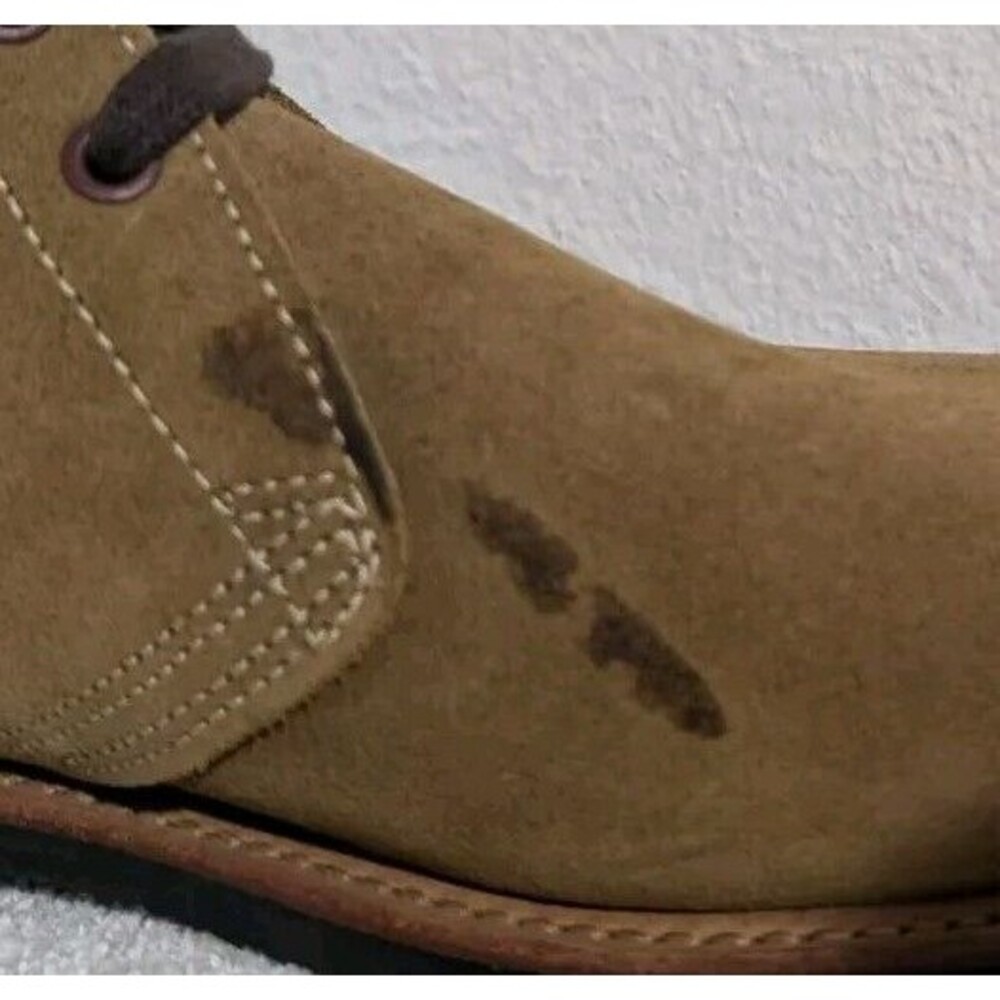 Double RL RRL Ralph Lauren Tan Rough Out Leather Powell Chukka Boots 11.5 D USA - Picture 5 of 13